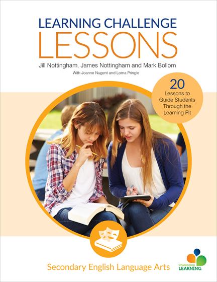Learning Challenge Lessons, Secondary English Language Arts - Book Cover
