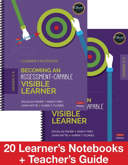 Becoming an Assessment-Capable Visible Learner, Grades 3-5: Classroom Pack - Book Cover