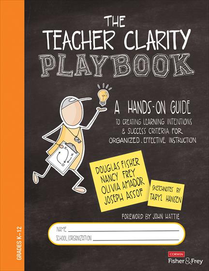 The Teacher Clarity Playbook, Grades K-12 - Book Cover