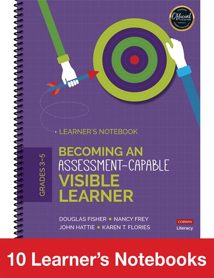 Becoming an Assessment-Capable Visible Learner, Grades 3-5: 10-Pack - Book Cover