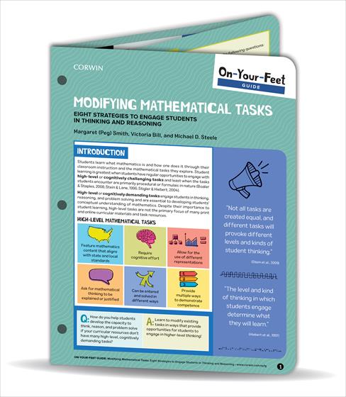 On-Your-Feet Guide: Modifying Mathematical Tasks book cover book cover