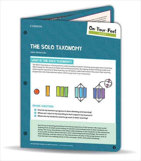 On-Your-Feet Guide: The SOLO Taxonomy - Book Cover