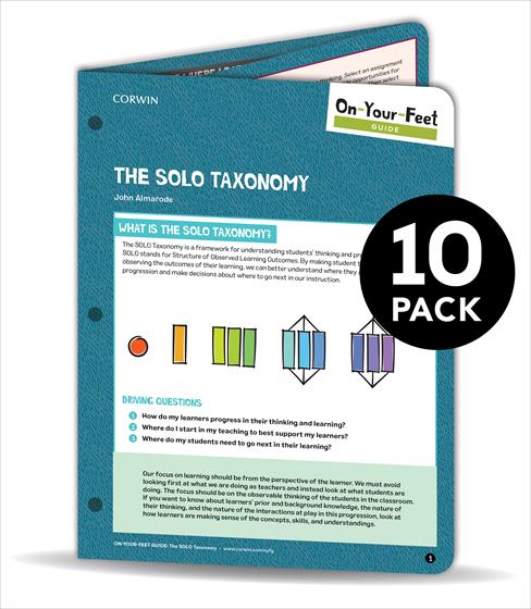 BUNDLE: Almarode: On-Your-Feet Guide: The SOLO Taxonomy: 10 Pack book cover book cover