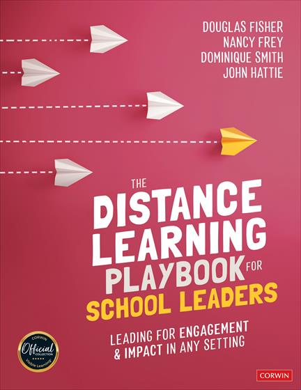 The Distance Learning Playbook for School Leaders - Book Cover