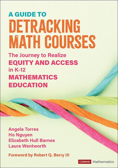 A Guide to Detracking Math Courses - Book Cover