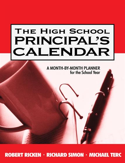 The High School Principal's Calendar - Book Cover