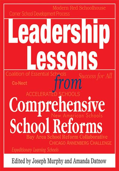 Leadership Lessons from Comprehensive School Reforms - Book Cover