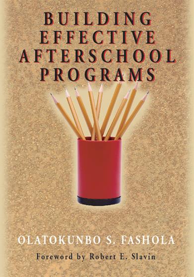 Building Effective Afterschool Programs - Book Cover