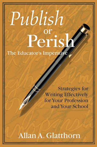 Publish or Perish - The Educator's Imperative - Book Cover