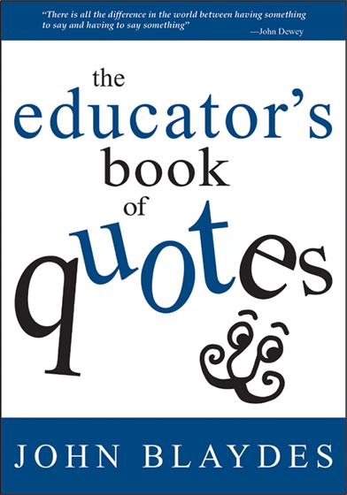 The Educator's Book of Quotes - Book Cover