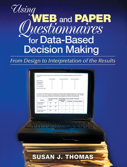 Using Web and Paper Questionnaires for Data-Based Decision Making - Book Cover