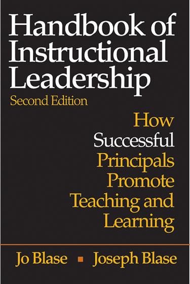 Handbook of Instructional Leadership - Book Cover