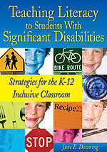 Teaching Literacy to Students With Significant Disabilities - Book Cover