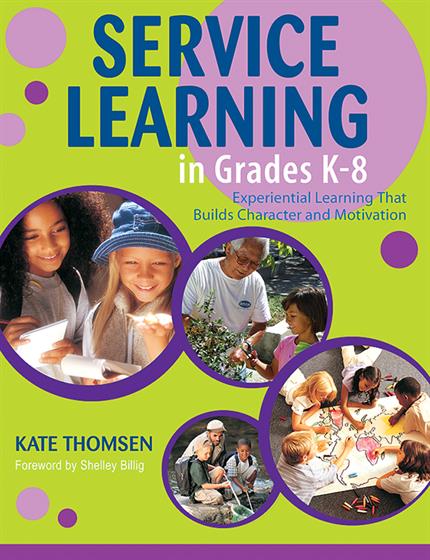 Service Learning in Grades K-8 - Book Cover