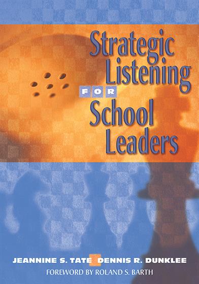 Strategic Listening for School Leaders - Book Cover