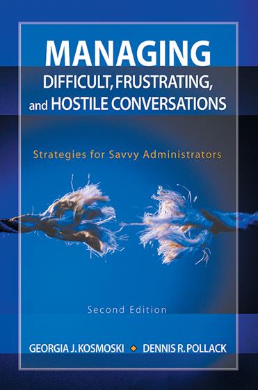Managing Difficult, Frustrating, and Hostile Conversations - Book Cover