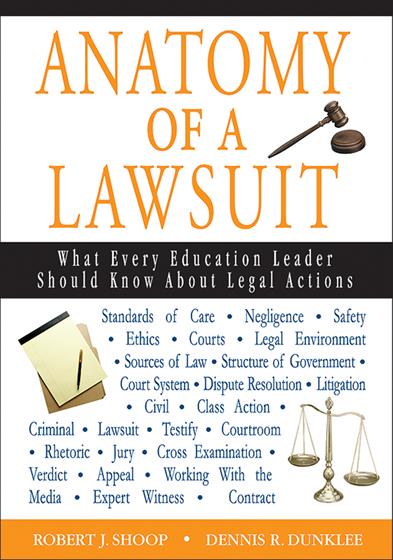 Anatomy of a Lawsuit - Book Cover