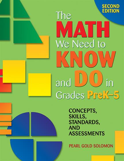 The Math We Need to Know and Do in Grades PreK–5 - Book Cover