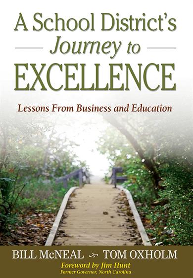 A School District’s Journey to Excellence - Book Cover