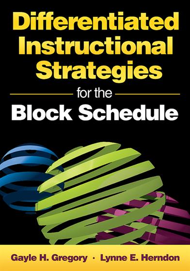 Differentiated Instructional Strategies for the Block Schedule - Book Cover