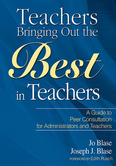 Teachers Bringing Out the Best in Teachers - Book Cover