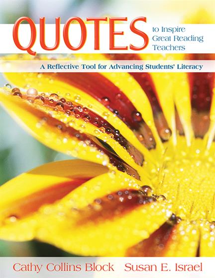 Quotes to Inspire Great Reading Teachers - Book Cover