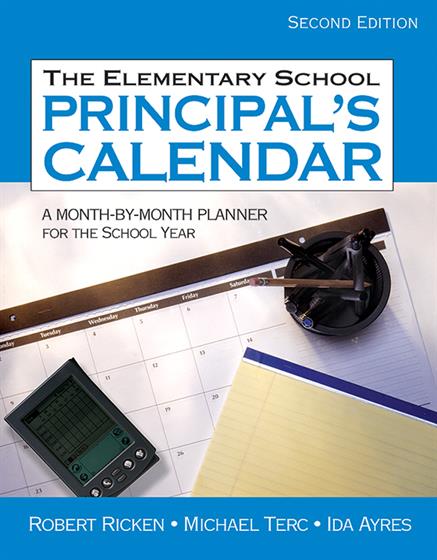 The Elementary School Principal's Calendar - Book Cover