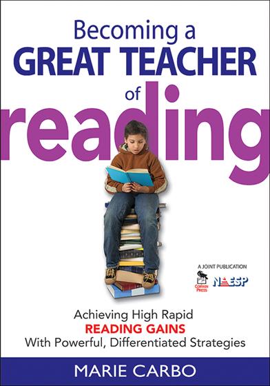 Becoming a Great Teacher of Reading - Book Cover