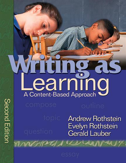 Writing as Learning - Book Cover
