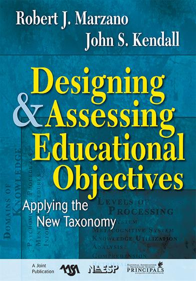 Designing and Assessing Educational Objectives - Book Cover