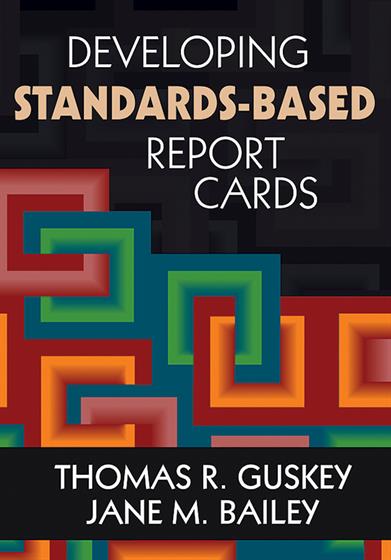 Developing Standards-Based Report Cards - Book Cover