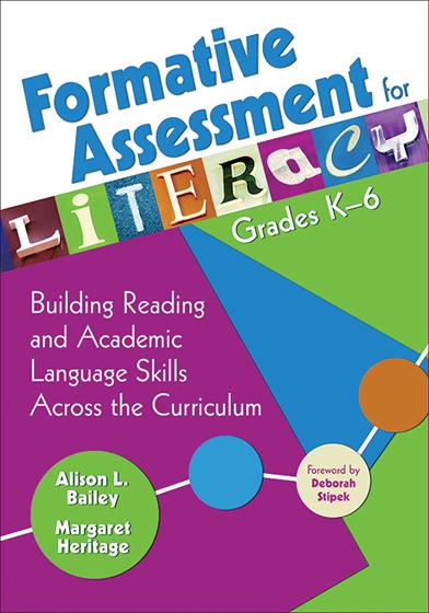 Formative Assessment for Literacy, Grades K-6 - Book Cover
