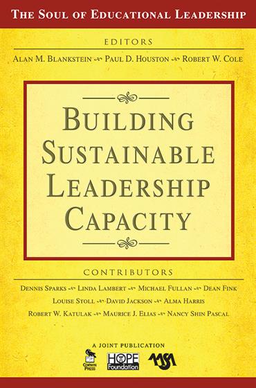 Building Sustainable Leadership Capacity - Book Cover