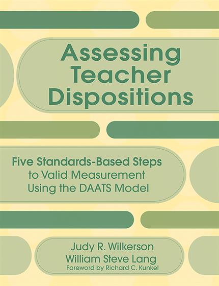 Assessing Teacher Dispositions - Book Cover