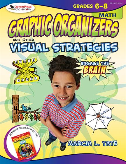 Engage the Brain: Graphic Organizers and Other Visual Strategies, Math, Grades 6–8 - Book Cover