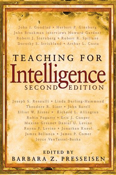 Teaching for Intelligence - Book Cover