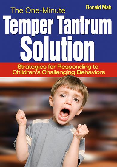 The One-Minute Temper Tantrum Solution - Book Cover