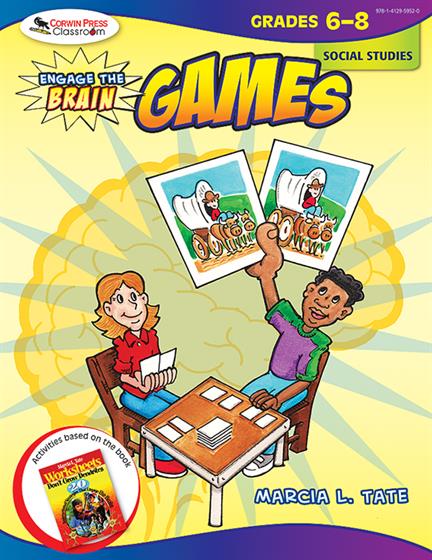 Engage the Brain: Games, Social Studies, Grades 6-8 - Book Cover