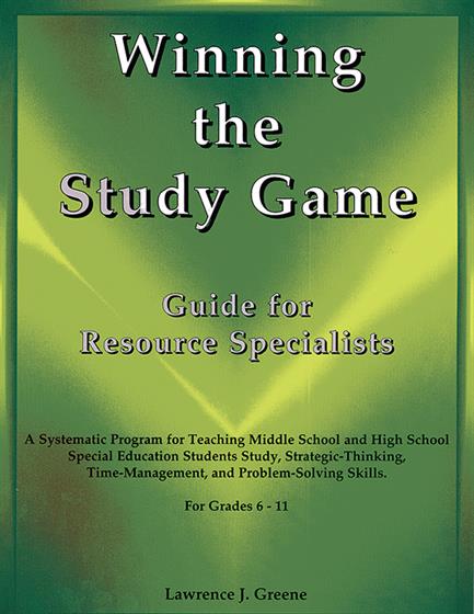Winning the Study Game: Guide for Resource Specialists - Book Cover