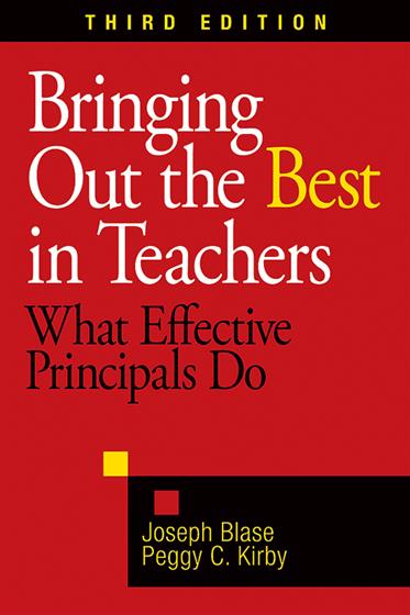 Bringing Out the Best in Teachers - Book Cover