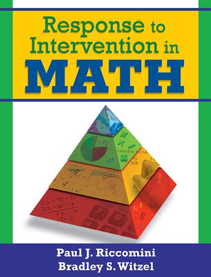 Response to Intervention in Math - Book Cover