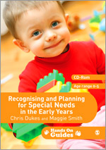 Recognising and Planning for Special Needs in the Early Years - Book Cover