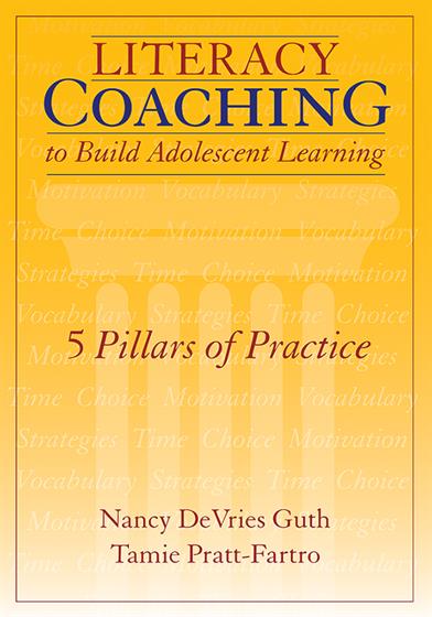 Literacy Coaching to Build Adolescent Learning - Book Cover