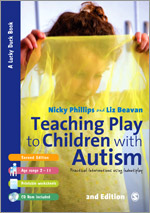 Teaching Play to Children with Autism - Book Cover