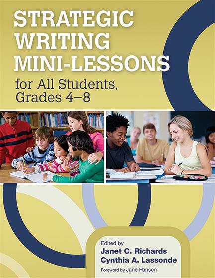 Strategic Writing Mini-Lessons for All Students, Grades 4–8 - Book Cover