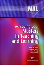 Achieving your Masters in Teaching and Learning - Book Cover