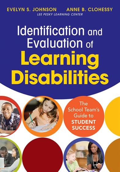 Identification and Evaluation of Learning Disabilities - Book Cover