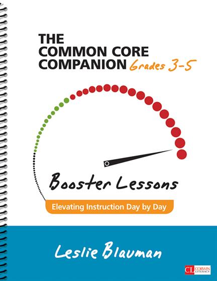 The Common Core Companion: Booster Lessons, Grades 3-5 - Book Cover