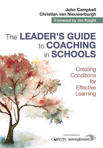 The Leader's Guide to Coaching in Schools - Book Cover
