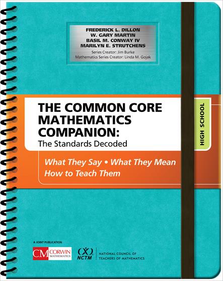 The Common Core Mathematics Companion: The Standards Decoded, High School - Book Cover